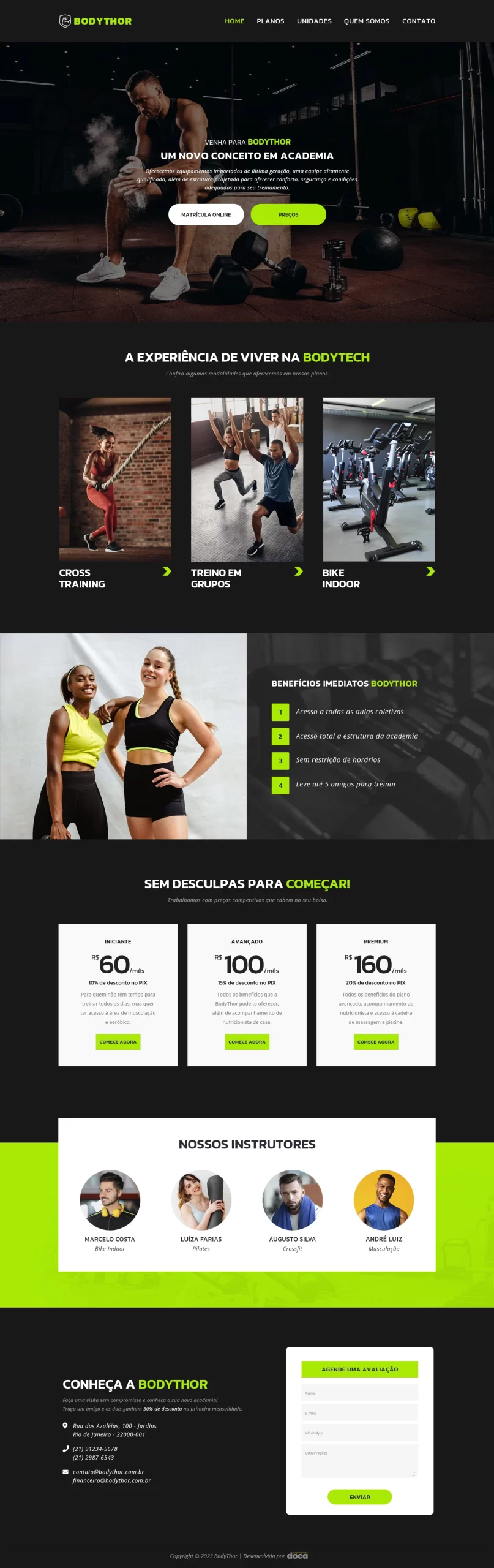 Academia BodyThor 1 Layout BodyThor